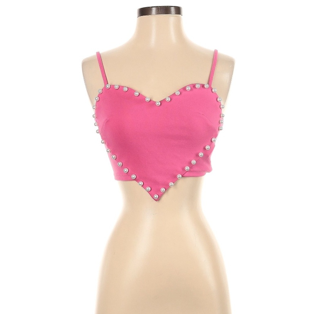 Shein heart tube top
